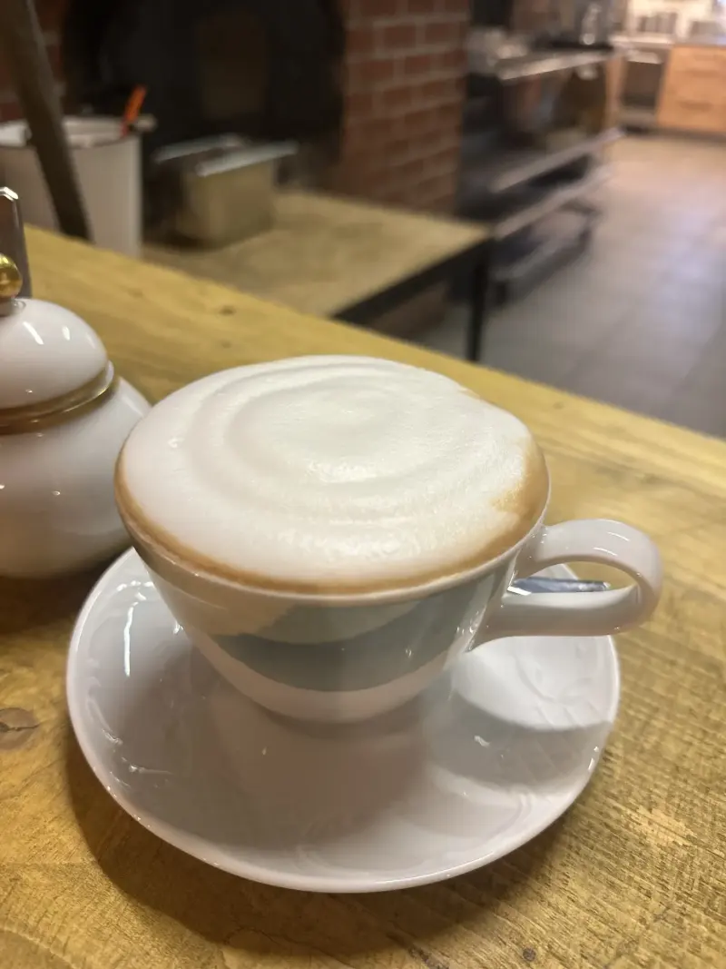 Cappuccino in der Stube